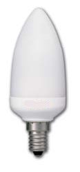 LAMPADA MINI CANDELA 9W E14 LUCE MEDIA 84-4000K