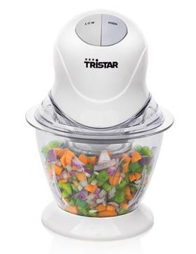 TRITATUTTO 0,6L 200W LAME ACC. 2 VEL. CIOTOLA PLASTICA