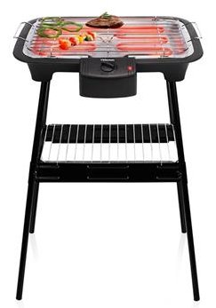 BBQ ELETTRICO 2000W + SUPP.H70CM GRIGLIA 38X22CM