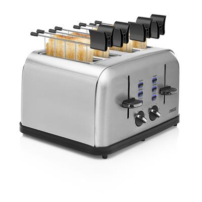 Tostapane 4 toast acciaio inox PRINCESS