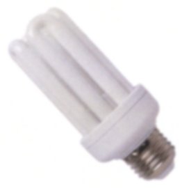 LAMPADA 4 TUBI 4U T3 18W E27 LUCE CALDA 82-2700K