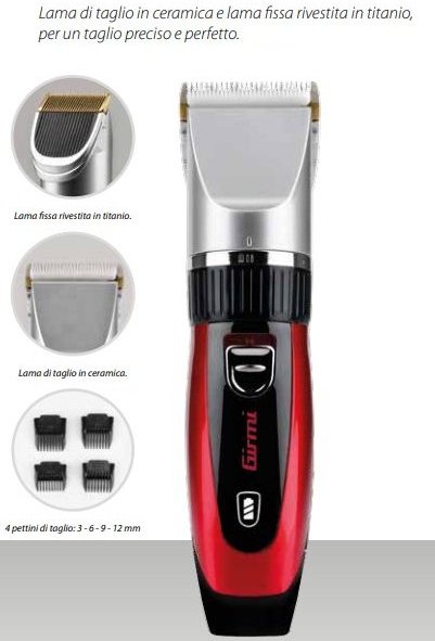 REGOLA BARBA BASETTE CAPELLI TREVIDEA CORDLESS