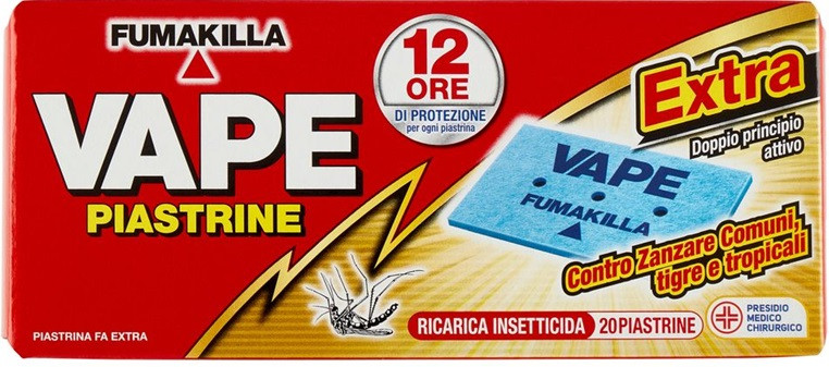 20 Piastrine insetticida per zanzare