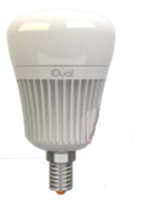 IDUAL LAMPADA AGGIUNTIVA SENZA TELECOMANDO A LED E14-300LM-20.000H