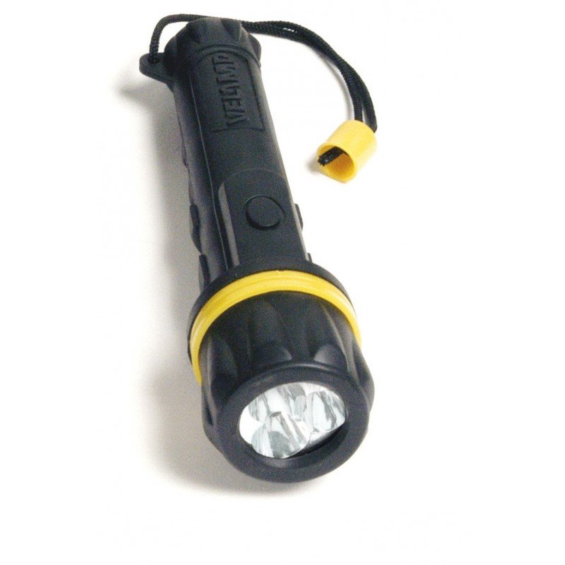 TORCIA IN GOMMA 3LED 2AA