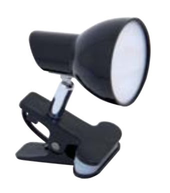 SPOT 24 LED CON CLIP NERO 360LM