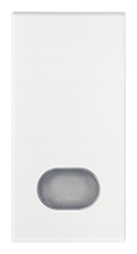 TASTO 1M CON DIFFUSORE BIANCO