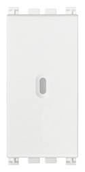 PULSANTE 1P NO 10A ASSIALE BIANCO