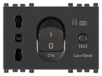 PRESA 2P+T 16A P17/11 INTB+MTDIFFC16 G
