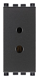 PRESA POLARIZZATA 2P 6A 24V