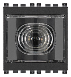 TORCIA ELETTRONICA PORTATILE 230V GRIGIO
