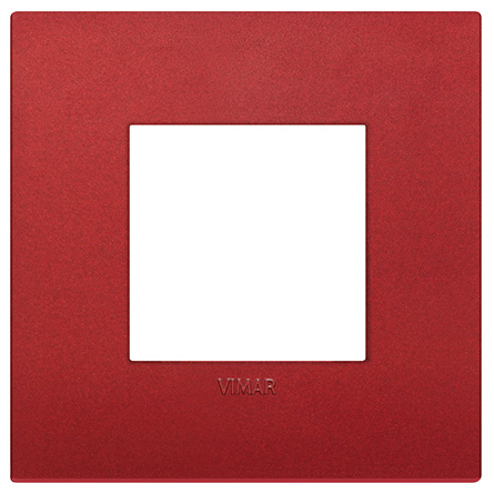PLACCA CLASSIC 2M ROSSO MATT