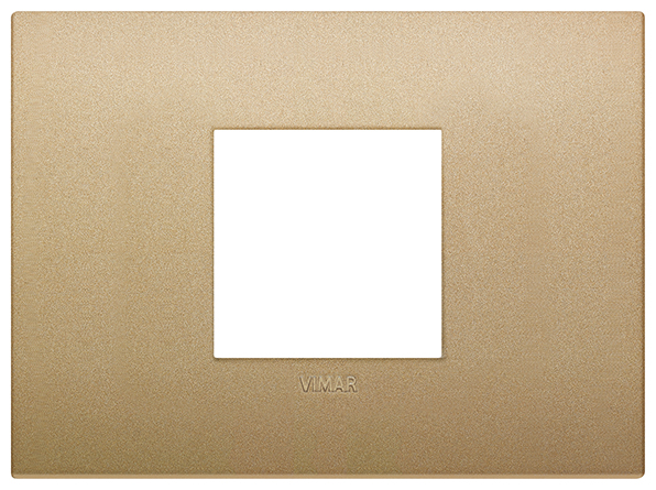 PLACCA CLASSIC 2M CENTRALI ORO MATT