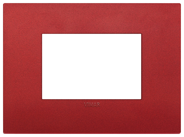 PLACCA CLASSIC 3M ROSSO MATT