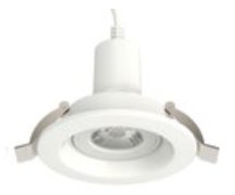 SPOT ORIENTABILE BIANCO 5,0W LUCE CALDA 3000K FASCIO 36°