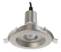 SPOT ORIENTABILE ARGENTO 5,0W LUCE CALDA 3000K FASCIO 36°