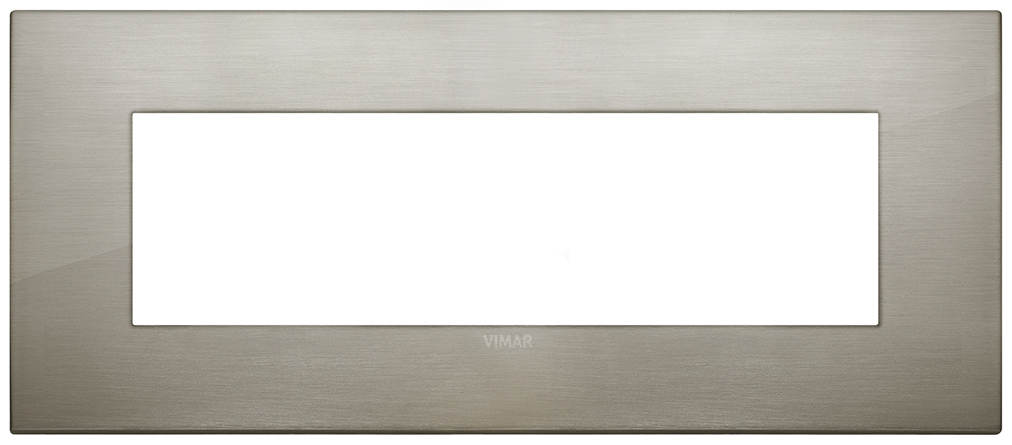 PLACCA CLASSIC 7M ACCIAIO SPAZZOLATO