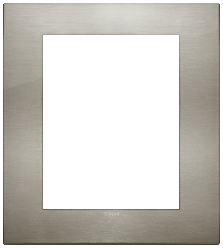 PLACCA CLASSIC 8M ACCIAIO SPAZZOLATO