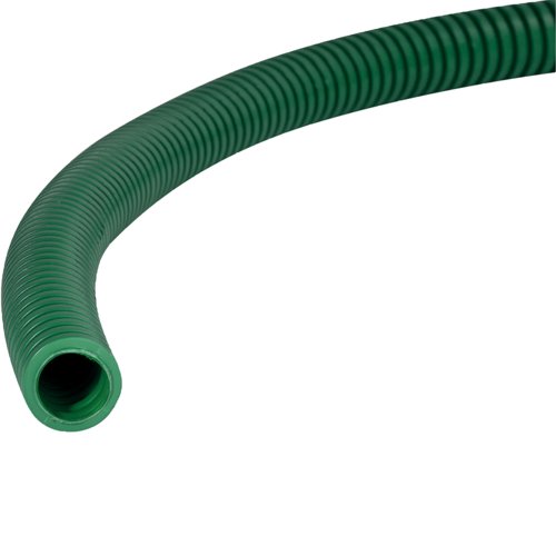 TUBO CORRUGATO 3321 IN PVC D. 25 VERDE