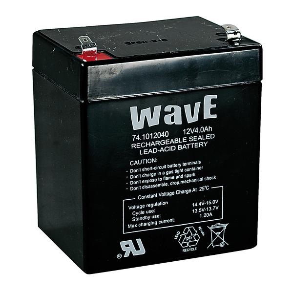 BATT.AL PIOMBO 12V 4,0AH WAVE