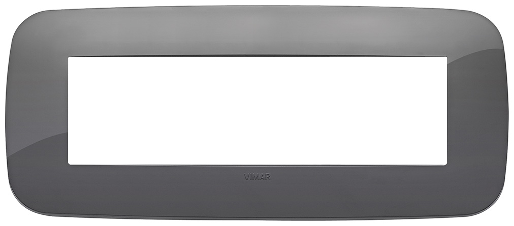 PLACCA ROUND 7M GRIGIO