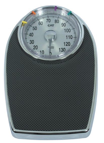 BILANCIA MECCANICA METALLO OVALE PORTATA MAX 136KG