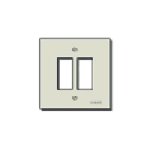 Placca 2M allum. viti oro