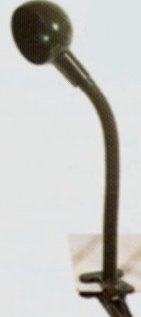 LAMP.DA TAVOLO CON PINZA NERO