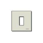 Placca 1M allum. scatto oro