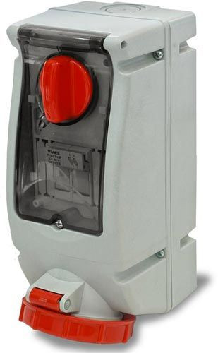 PRESA INTERBLOCCATA VERT PARETE IP67 FUS 4P 32A 380V