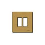 Placca 2M allum. scatto bronzo V5