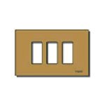 Placca 3M allum. scatto bronzo