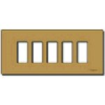 Placca 5M allum. scatto bronzo