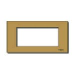 Placca 4Msp allum. scatto BRONZO