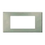 Placca 5Msp allum. scatto oro
