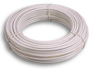 CAVO ELETTRICO H05VV-F 5X1,5mmq PLASTIGOMMA BIANCO