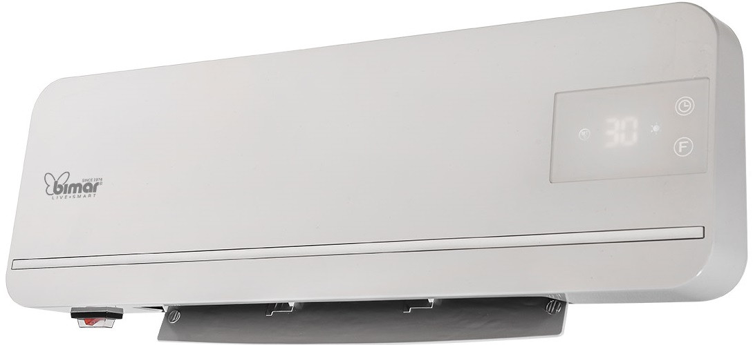 Termoventilatore da parete PTC Wi-Fi Bimar