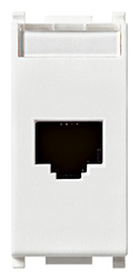Presa RJ45 Cat5e Netsafe UTP BIANCO