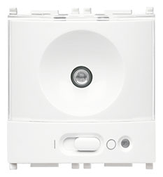 TORCIA + presa di ricarica 230 230V BIANCO
