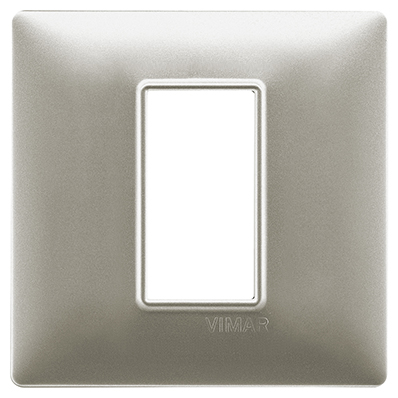 Placca 1M nichel opaco