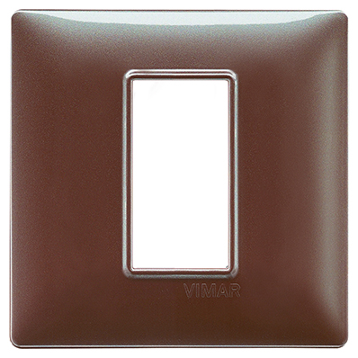 Placca 1M marrone micalizzato