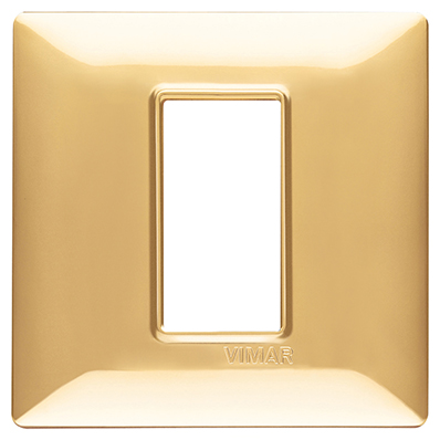 Placca 1M oro lucido