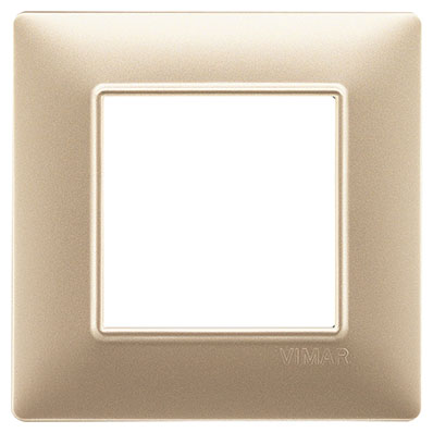 Placca 2M champagne opaco