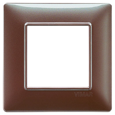 Placca 2M marrone micalizzato