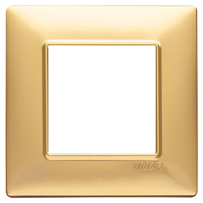 Placca 2M oro opaco