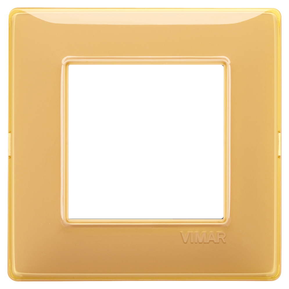 Placca 2M reflex ambra
