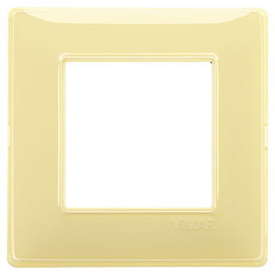 Placca 2M reflex cedro