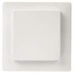 Placca 2M con coperchio bianco