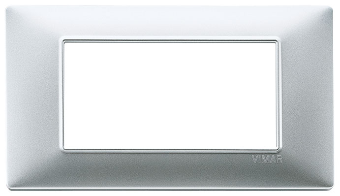 Placca 4M argento opaco