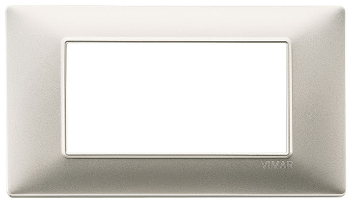 Placca 4M nichel opaco